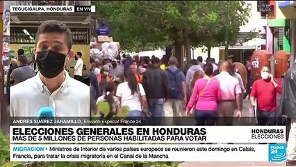 Informe desde Tegucigalpa: hondureños acuden masivamente a votar por su próximo presidente