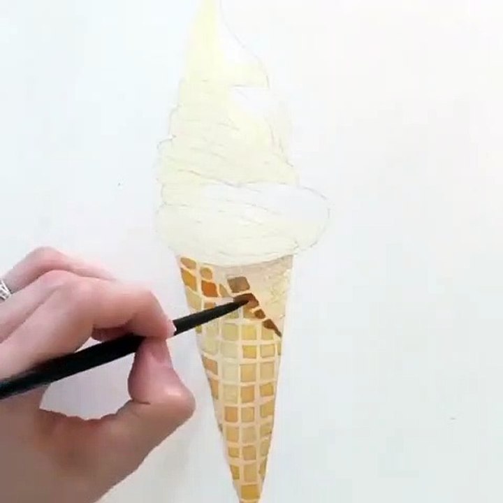 Watercolor & Sketch drawing.video.tutorials