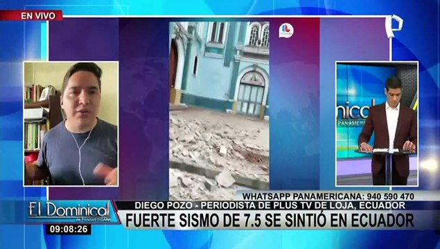 Terremoto en Amazonas: movimiento también causó serios daños en provincia ecuatoriana de Loja