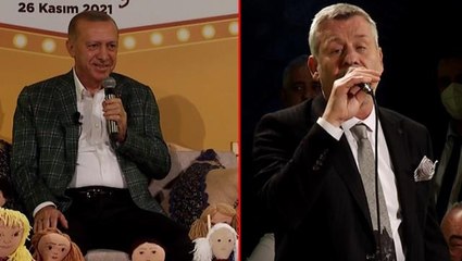 Cumhurbaşkanı Erdoğan, engelli vatandaşlarla bir araya geldi! Programa Metin Şentürk'ün esprisi damga vurdu