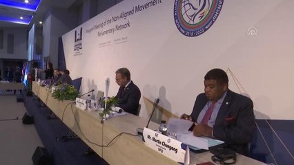 TBMM Başkanı Şentop, Bağlantısızlar Hareketi Parlamenter Ağı toplantısında konuştu