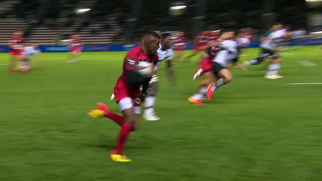TOP 14 - Essai de Duncan PAIA'AUA (RCT) - RC Toulon - LOU Rugby - J11 - Saison 2021/2022