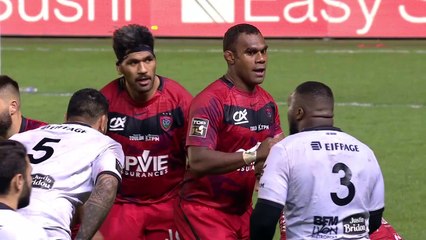 TOP 14 - Essai de Tavite VEREDAMU (LOU) - RC Toulon - LOU Rugby - J11 - Saison 2021/2022