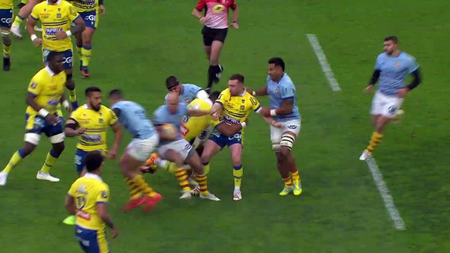 TOP 14 - Essai de Afusipa TAUMOEPEAU (USAP) - ASM Clermont - USA Perpignan - J11 - Saison 2021/2022