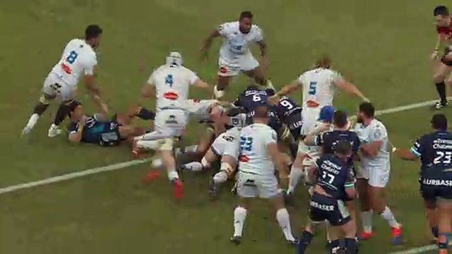 TOP 14 - Essai de Anthony BOUTHIER (MHR) - Montpellier HR - Castres Olympique - J11 - Saison 2021/2022