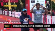 Ikut Borobudur Marathon 2021, Istri Ganjar Pranowo Finish Urutan Ke-13