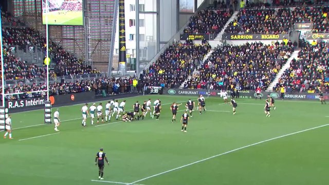 TOP 14 - Essai de Jules LE BAIL (SR) - Stade Rochelais - Section Paloise - J11 - Saison 2021/2022