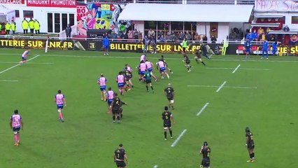 TOP 14 - Essai de Tomas CUBELLI (BO) - Biarritz Olympique - Stade Français Paris - J11 - Saison 2021/2022