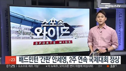배드민턴 간판 안세영, 2주 연속 국제대회 정상
