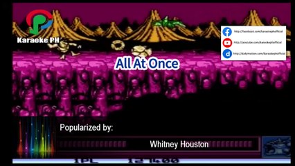 Whitney Houston All At Once Karaoke PH