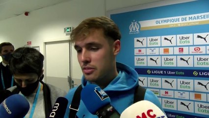 OM-ESTAC : Pol Lirola "je n'ai pas fêté le but car j'étais persuadé d'être hors-jeu"