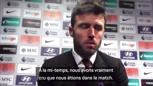 13e j. - Carrick : “Nous pouvions gagner le match