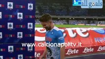 Napoli-Lazio 4-0 28/11/21 intervista post-partita Dries Mertens
