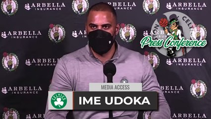 Ime Udoka encouraged by Jayson Tatum's playmaking during shooting slump | Celtics vs Raptors