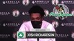 Josh Richardson on finding his role in Celtics rotation | Celtics vs Raptors
