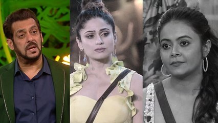 Download Video: Bigg Boss 15: Salman Khan ने Devoleena Bhattacharjee और Shamita Shetty पर निकला गुस्सा | FilmiBeat