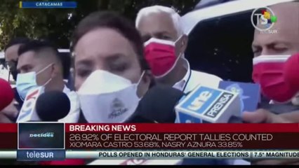 FTS 23:30 28-11: Xiomara Castro leads vote counting in Honduras