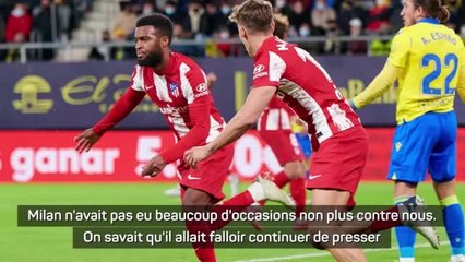 15e j. - Simeone : "J'ai une confiance totale en mon équipe"