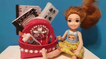 Coloured Doll Backpack DIY - Miniature Backpack DIY - Barbie Backpack