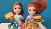 Dollhouse Hamburger and Sandwich DIY - Miniature Hamburger and Sandwich - Polymer Clay Food