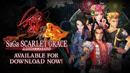 SaGa: Scarlet Grace Ambitions - Trailer de lancement