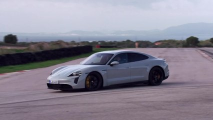 The new Porsche Taycan GTS in Crayon Driving Video