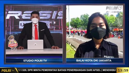 PRESISI Update 14.00 WIB : Unjukrasa Konfederasi Serikat Pekerja Indonesia di Depan Balaikota DKI Jakarta