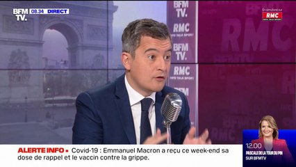 Gérald Darmanin: "Depuis le 1er janvier, les policiers et les gendarmes ont sauvé en mer 7.800 migrants"