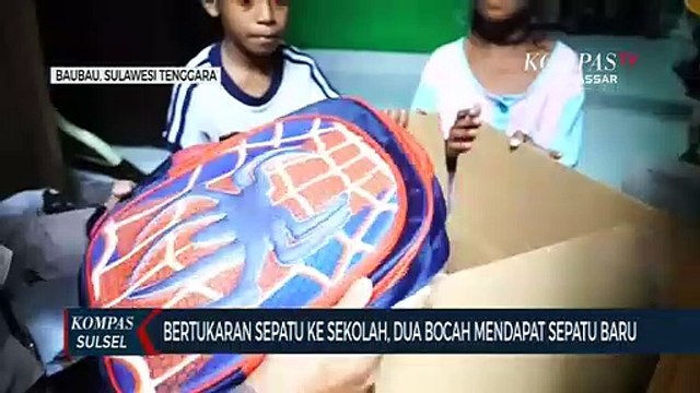 Kisah Anak Bertukaran Sepatu Ke sekolah Viral, Kini Mendapat Sepatu Baru