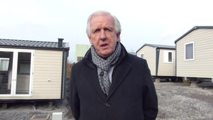 Inondations: des habitations modulaires pour les sinistrés de Vaux (Daniel Bacquelaine)