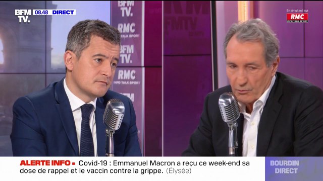 Doigt d'honneur d'Éric Zemmour: Gérald Darmanin considère que si l'on pouvait rester à un niveau acceptable pour les Français, ça aiderait la politique
