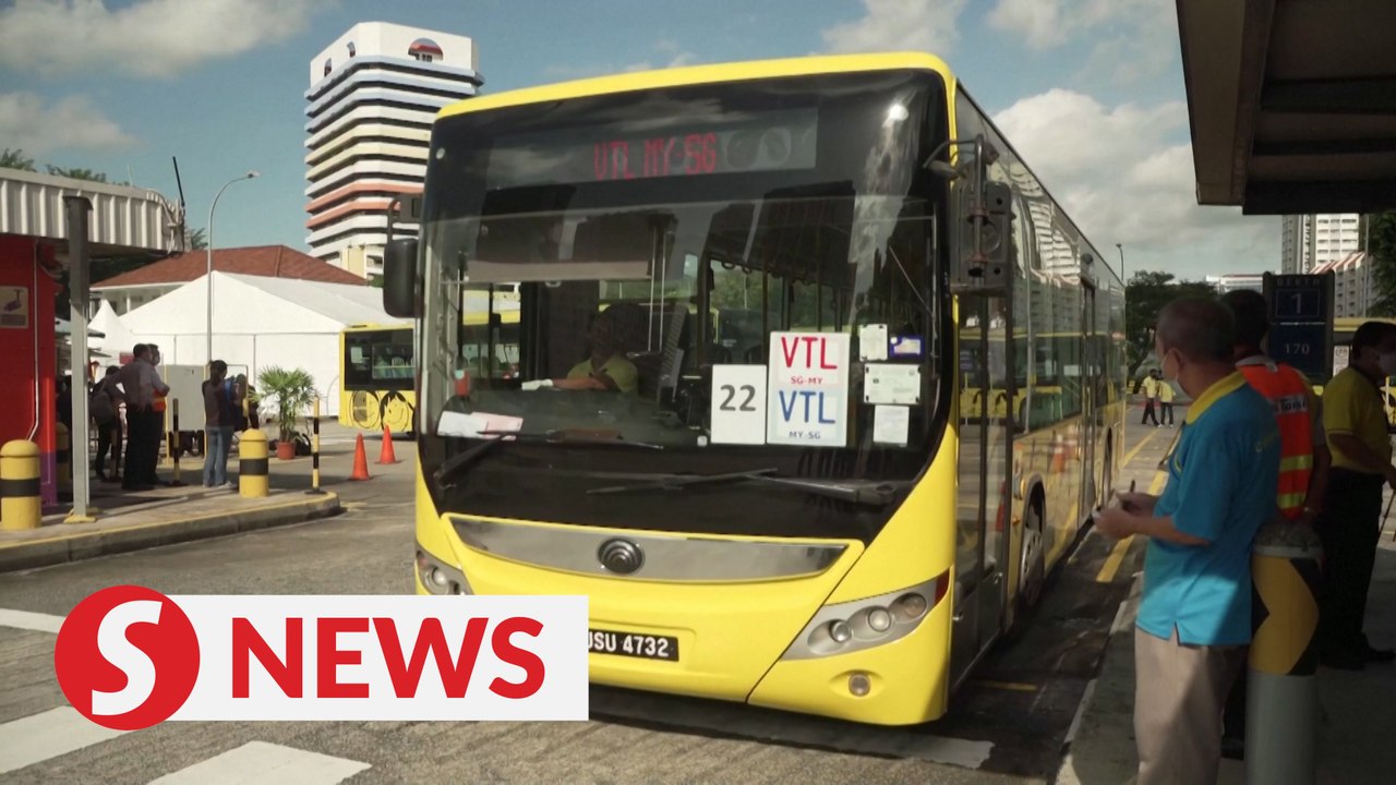 First passengers depart Singapore for Malaysia as land border reopens