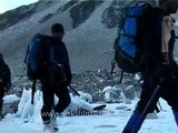 Ice climbing and snow craft in the Himalaya