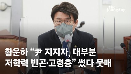 황운하 “윤석열 지지자, 저학력·빈곤·고령층” 논란 일자 삭제