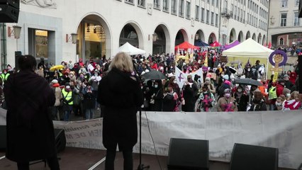 Manifestation nationale contre les violences faites aux femmes