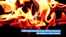 Virgil Abloh prolific Illinois born fashion designer and Louis Vuitton