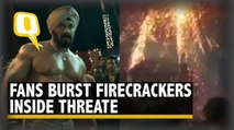 Watch | Fans Watching Salman Khan's 'Antim' Burst Firecrackers Inside Theatre, the Actor Objects