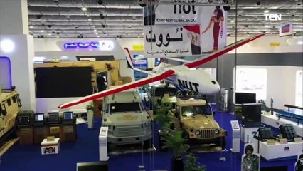 جولة داخل المعرض الدولي للصناعات الدفاعية "إيديكس 2021" قبيل افتتاحه بدقائق