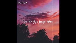 Tum Bin[Lyrics] - Slow & Reverb || Lofi Type