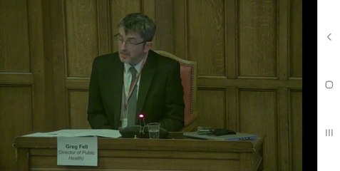 Director of public health Greg Fell says there are still tens of thousands of people in Sheffield unvaccinated against Covid