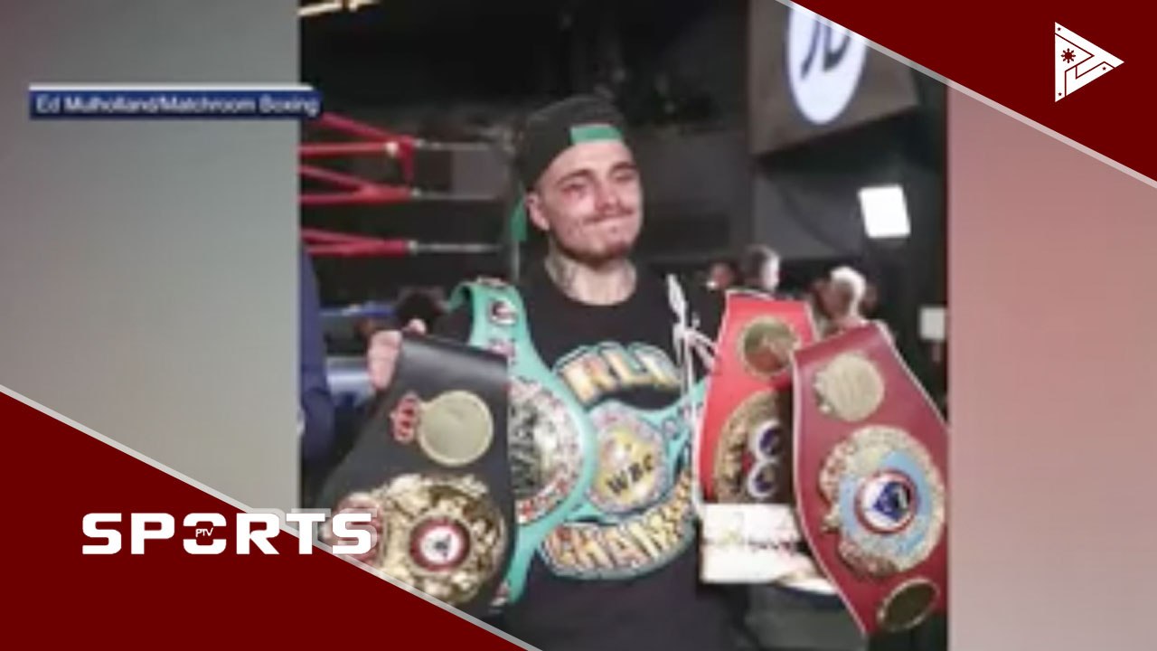 George Kambosos, bagong Unified World Lightweight Champion #PTVSports