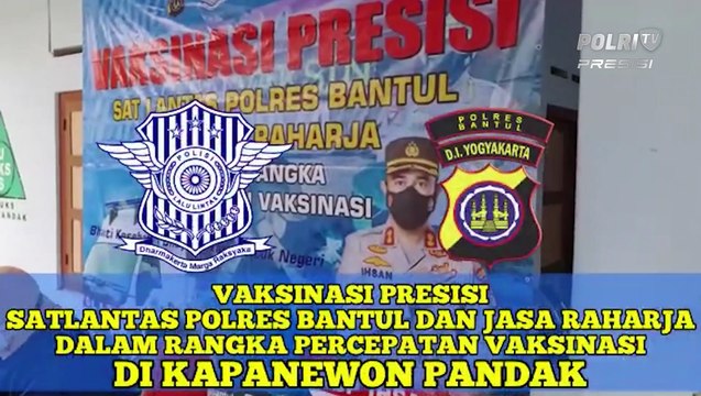 Kegiatan Vaksinasi Presisi dalam Percepatan Vaksinasi di Wilayah Kab. Bantul