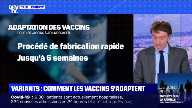 Comment les vaccins s'adaptent-ils aux variants ? BFMTV répond à vos questions