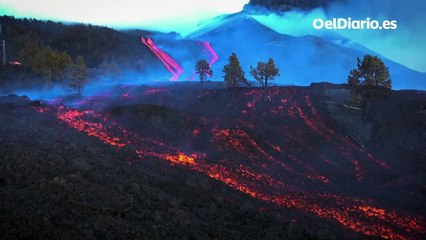 Los dos nuevos 'monstruos' que iluminan la noche de La Palma