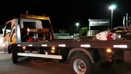 Pilotando moto com chassi adulterado, jovem é detido pela Polícia Militar no Centro