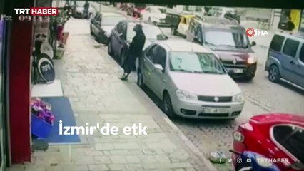 Beton parçalarının altında kalmaktan son anda kurtuldu