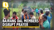 Watch | Bajrang Dal Members Barge Into Christian Prayer Hall in Karnataka, Allege Forced Conversion
