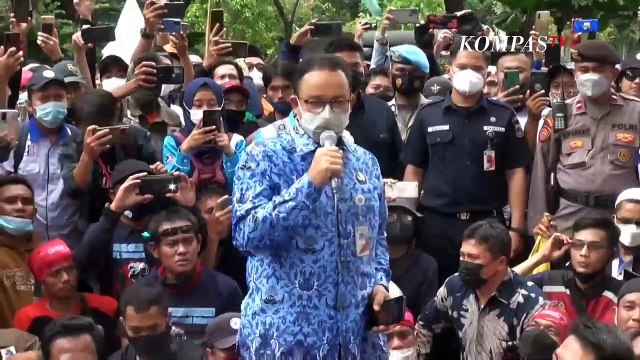 Anies Baswedan Bicara Formula E Bersama Ahmad Sahroni