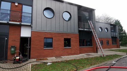 Incendie Marchienne-au-Pont