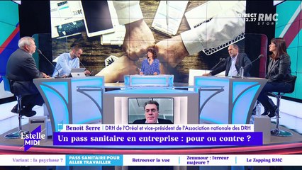 Pass sanitaire en entreprise : pour ou contre ? - 29/11